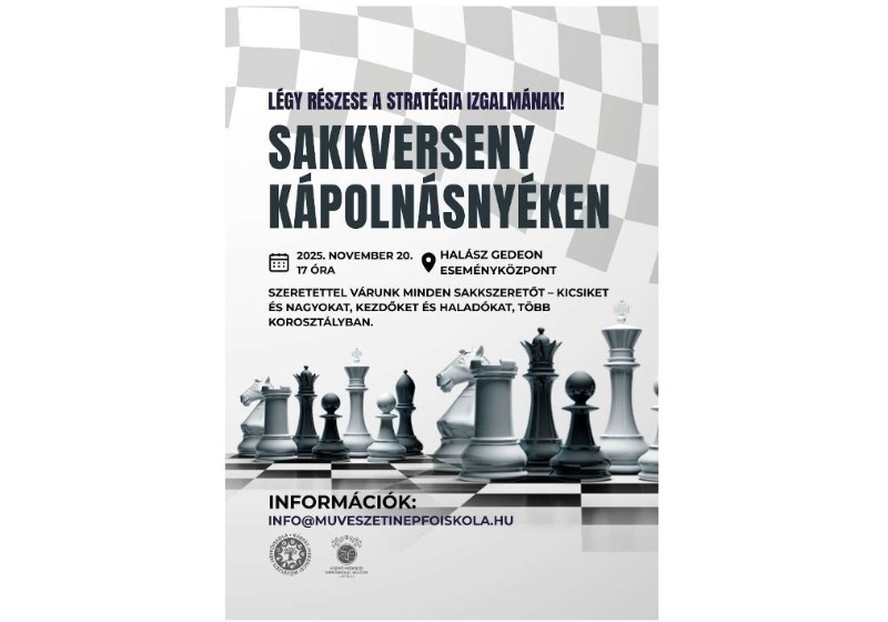 A sakkszeretők mérhették össze tudásukat