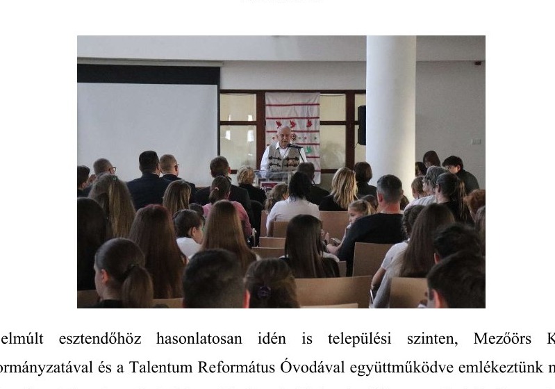 Megemlékezés az 1848-as forradalom és szabadságharc tiszteletére