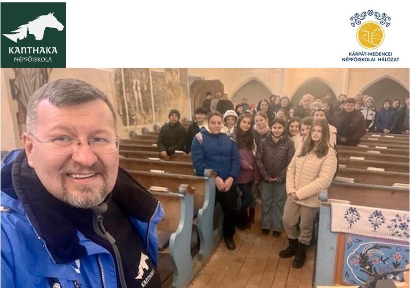 Kollégiumi műhelymunka, ahol az örökségvédelem tárgykörén belül a lelki értékeken és a játékon volt a hangsúly