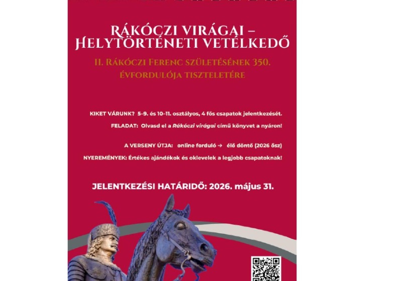 Felhívás helytörténeti vetélkedőre