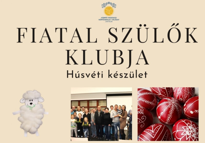 Fiatal szülők klubja - húsvéti készület