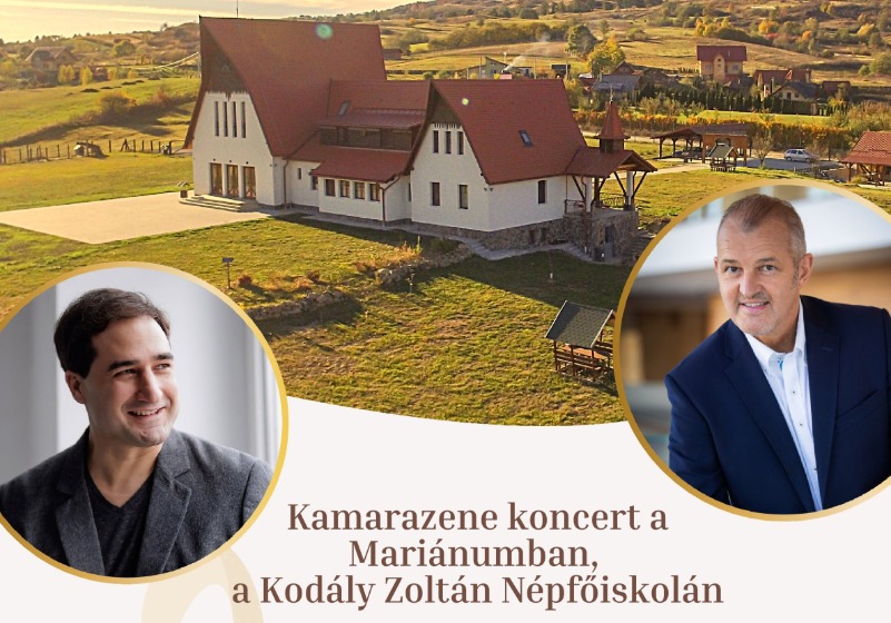 Kamarazene koncert a szovátai Kodály Zoltán Népfőiskolán