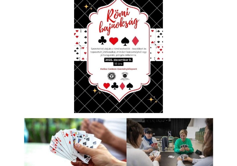 Römi bajnokságot rendeztek a Halász Gedeon Eseményközpontban