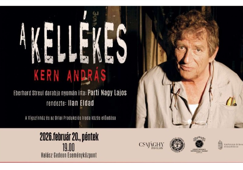 Kern András hozza el „A Kellékes-t” Kápolnásnyékre
