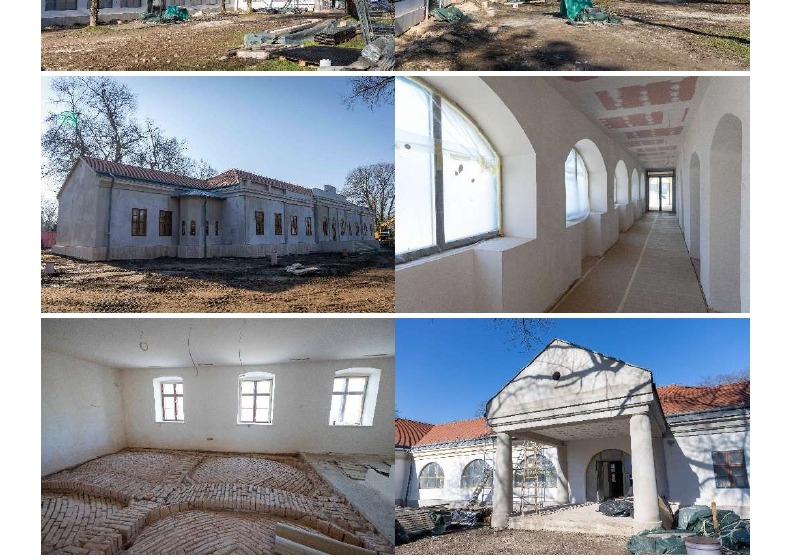 Múzeumként nyitja meg hamarosan kapuit a felújított Meszleny-kastély